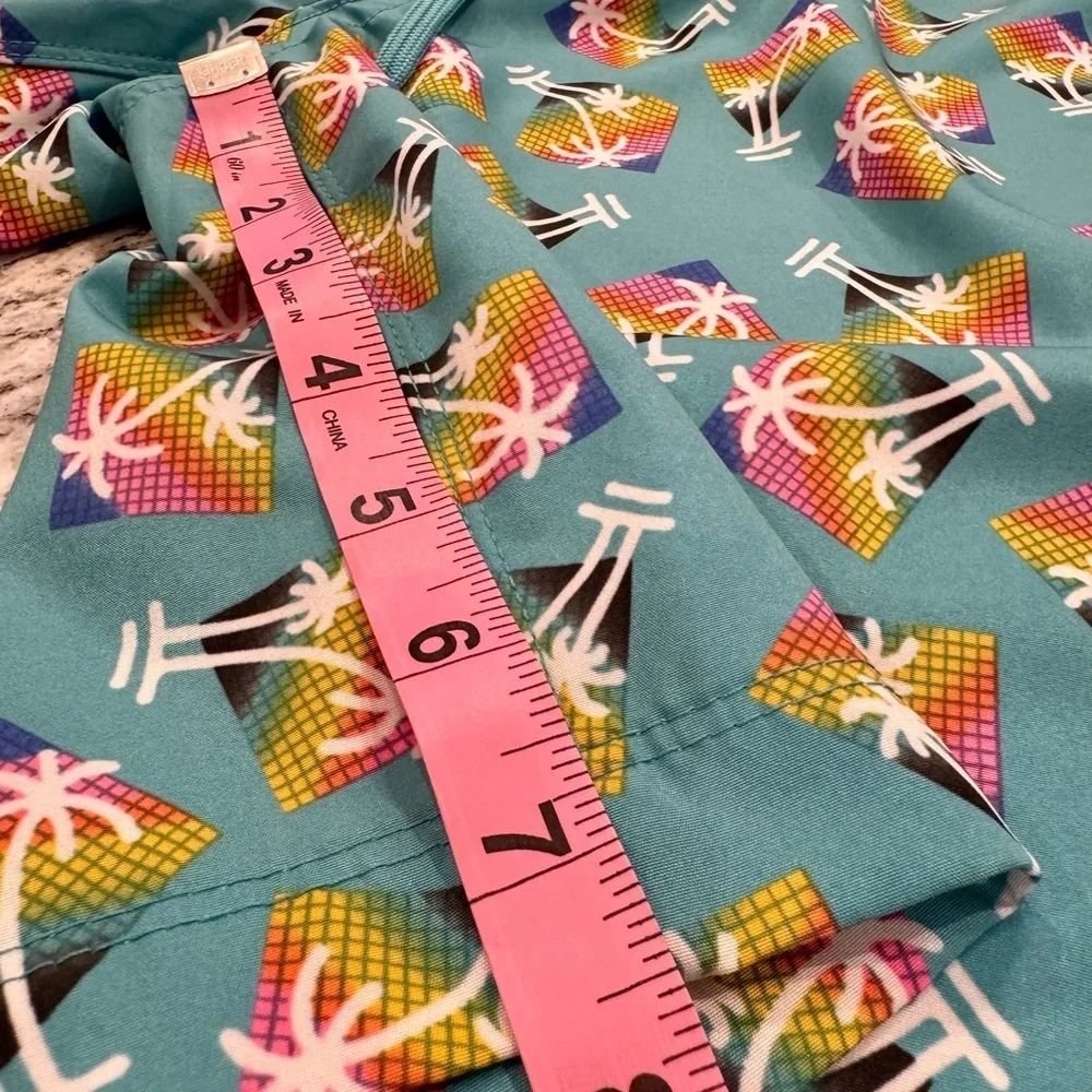 Hurley XL Tropical Palm Swim Trunks | Stretch Volley Shorts